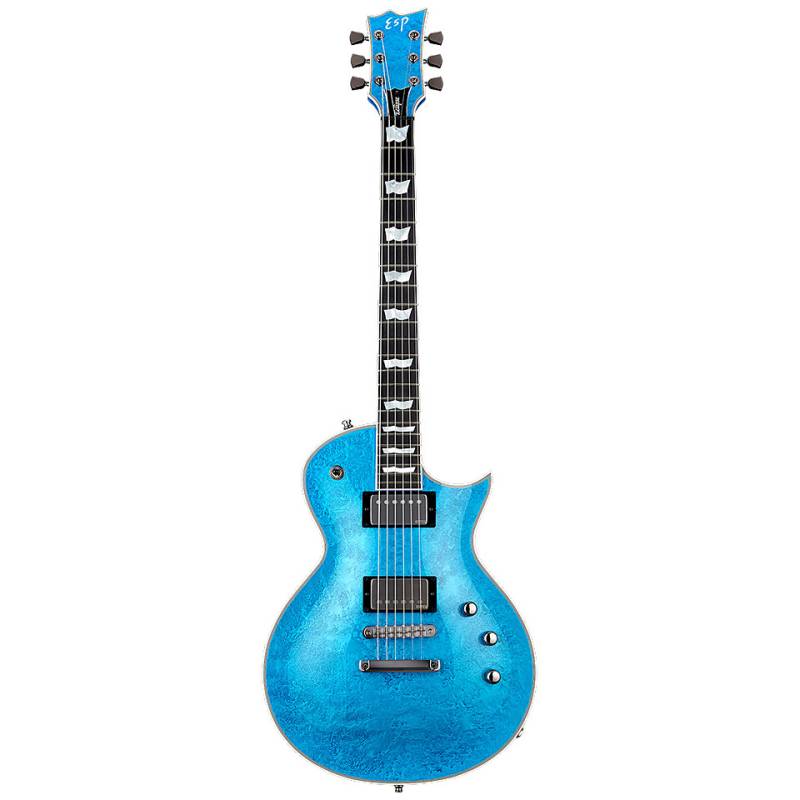 ESP Eclipse Custom Blue Liquid Metal E-Gitarre von ESP