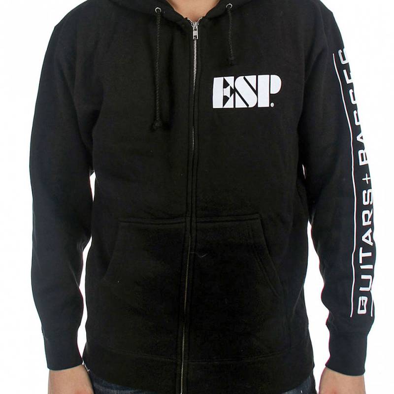 ESP Logo Zip Hoodie BLK M ESP Hood Zip von ESP