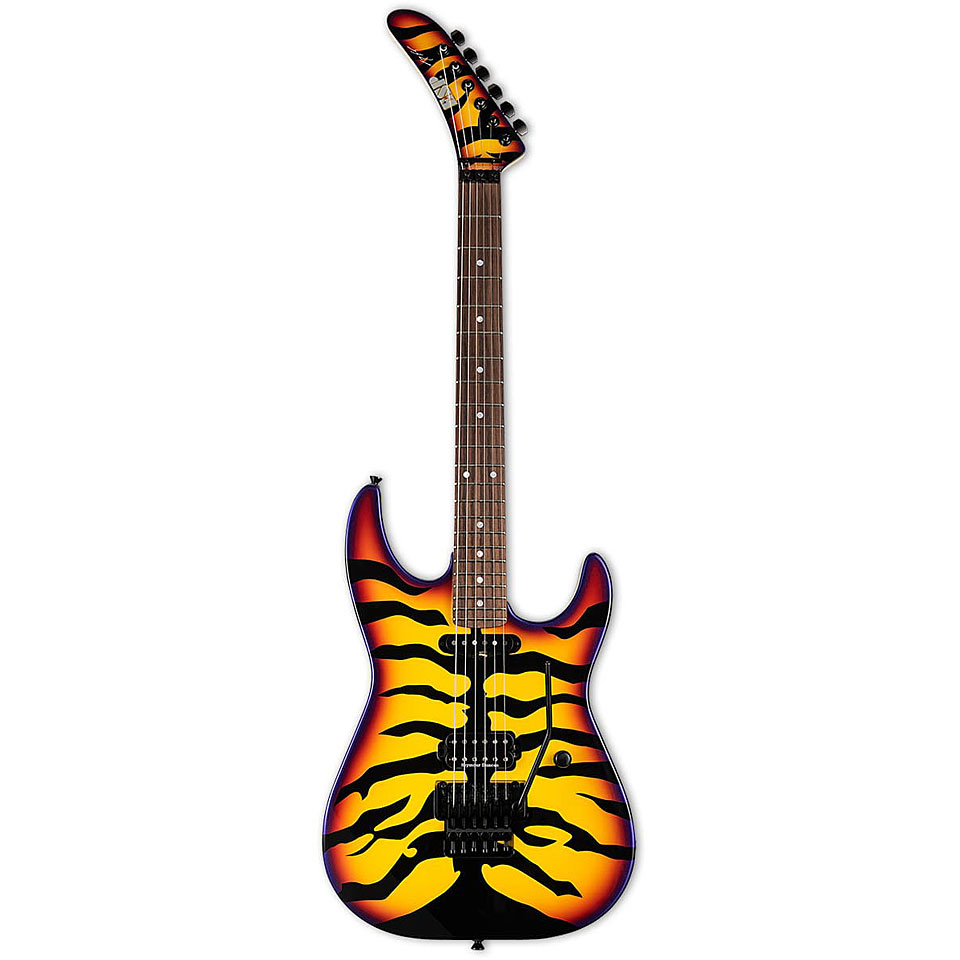 ESP Signature G. Lynch Sunburst Tiger E-Gitarre von ESP