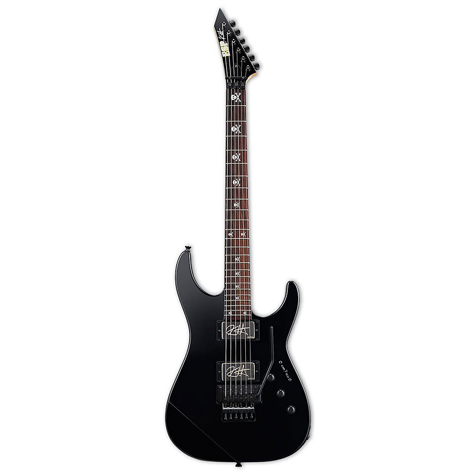 ESP Signature Kirk Hammett KH-2 BLK Neck thru Body E-Gitarre von ESP
