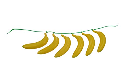Generique - Bananen-Gürtel Kostümaccessoire Dschungel gelb-grün 96 cm Generique - Bananen-Gürtel Kostümaccessoire Dschungel gelb-grün 96 cm von Generique -