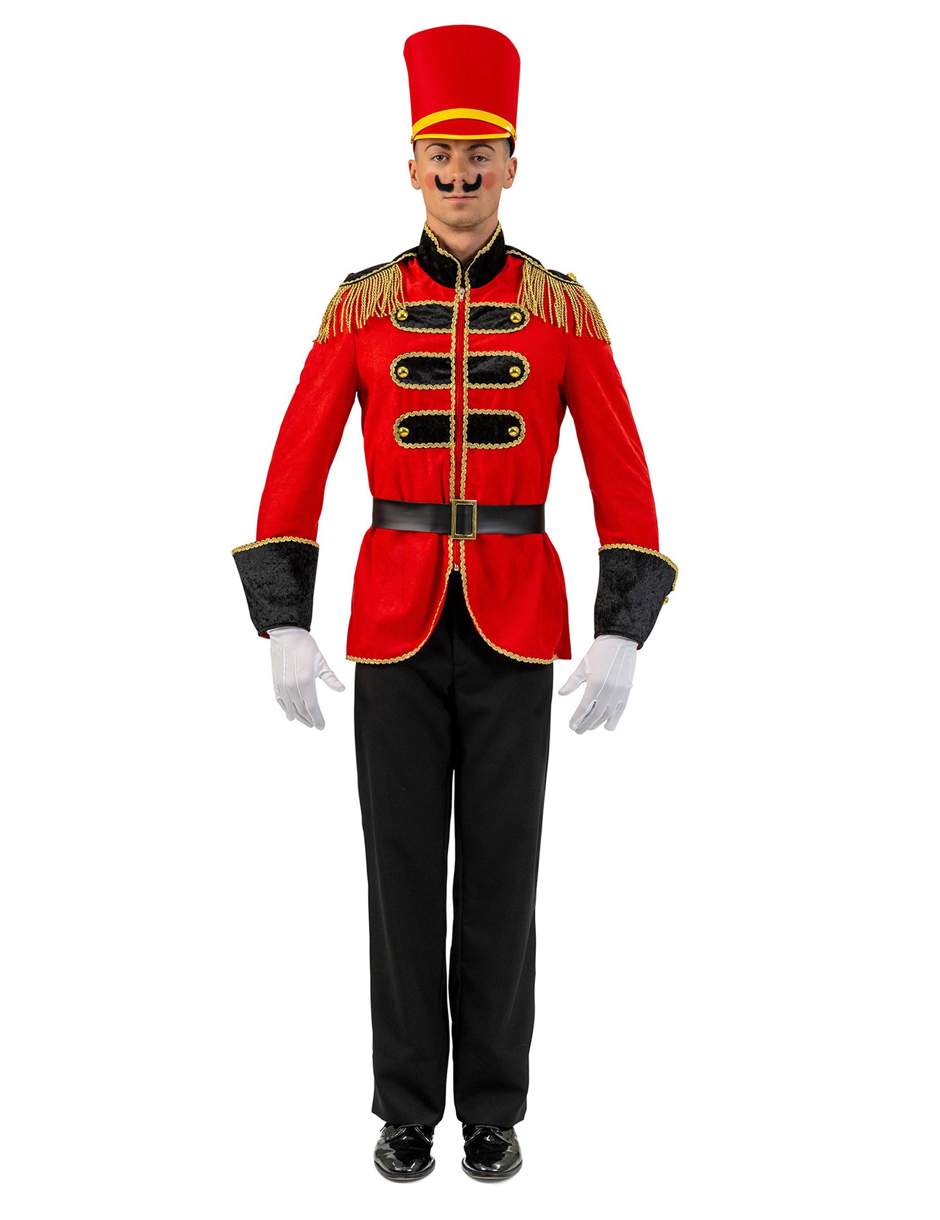 Casse-Noisette Herrenjacke rot mit Gürtel von ESPA