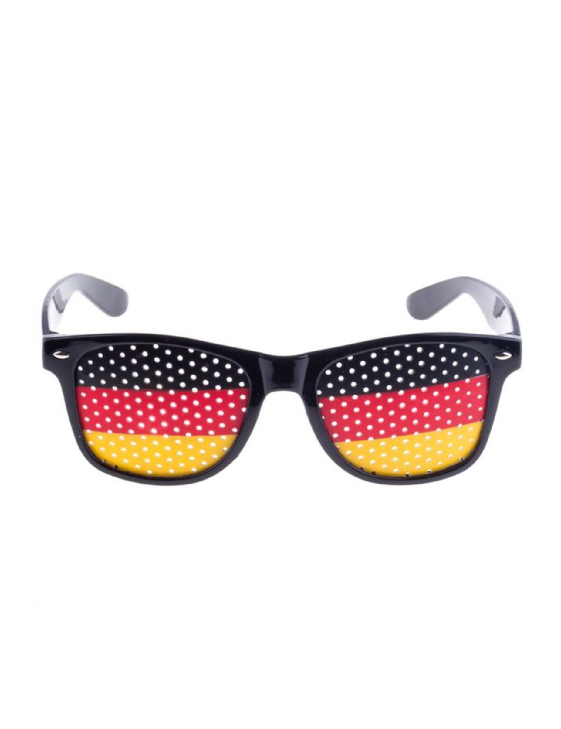 Deutschland Brille Fan-Accessoire für Erwachsene schwarz-rot-gelb Deutschland Brille Fan-Accessoire für Erwachsene schwarz-rot-gelb von ESPA