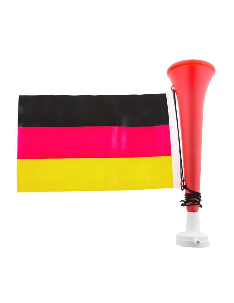 Deutschland Fußball-Trompete mit Flagge von ESPA