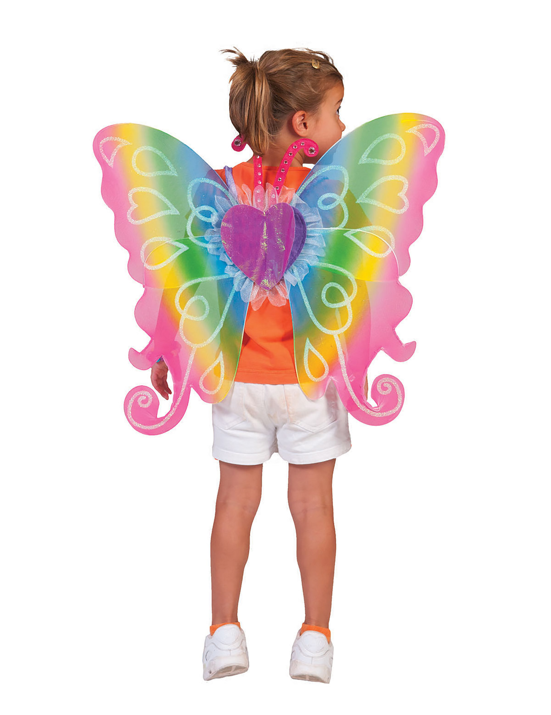 Feen-Flügel für Kinder bunt 60x54cm Feen-Flügel für Kinder bunt 60x54cm von ESPA