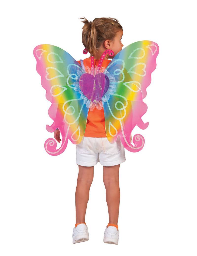 Feen-Flügel für Kinder bunt 60x54cm von ESPA