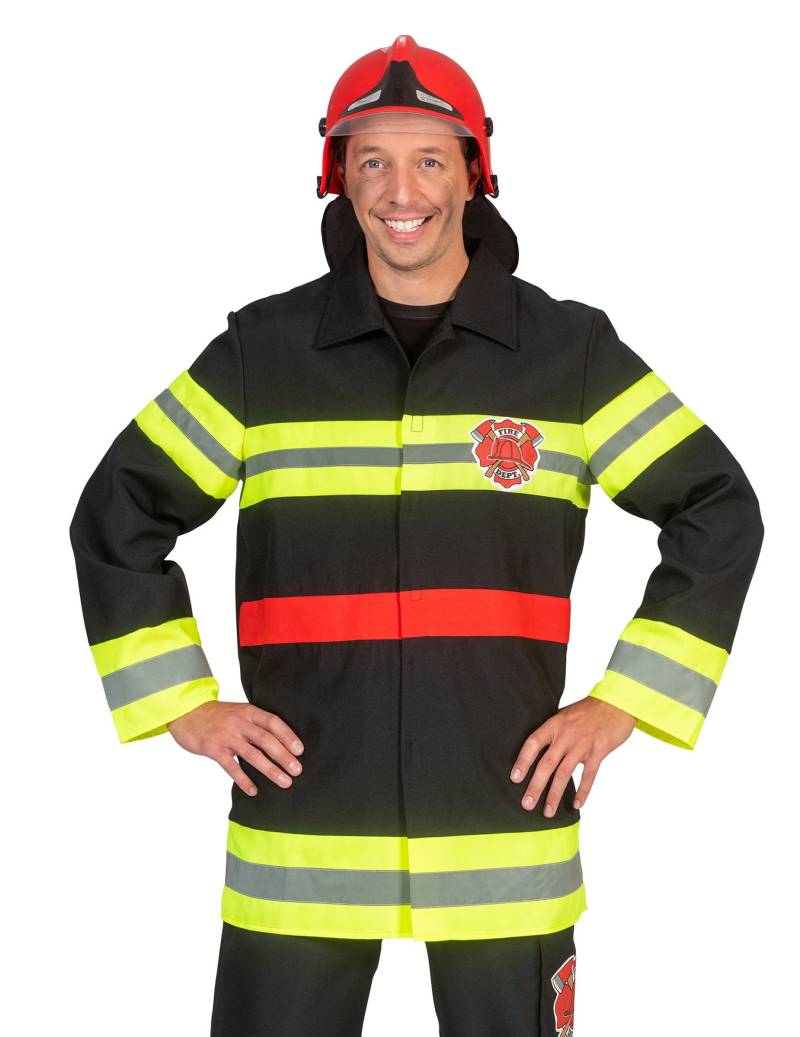 Feuerwehrjacke für Erwachsene schwarz Feuerwehrjacke für Erwachsene schwarz von ESPA