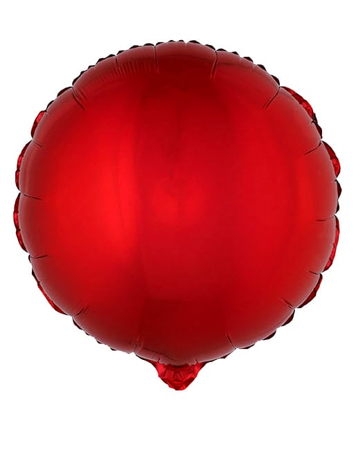 Folienballon rund rot 45 cm Folienballon rund rot 45 cm von ESPA