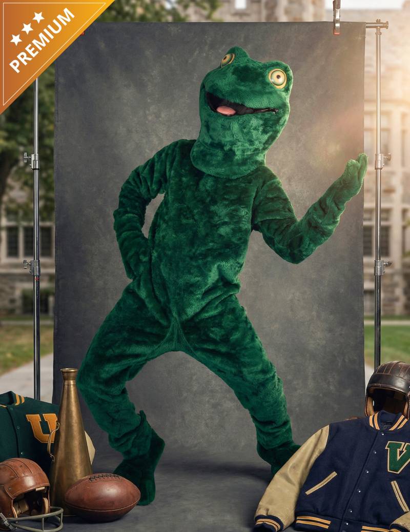 Frosch Maskottchen Kostüm Erwachsene grün von ESPA