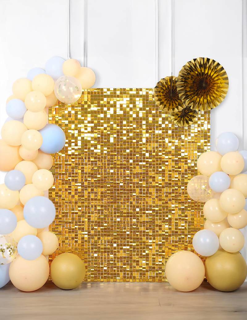 Goldenes Wandpanel 30 x 30 cm von ESPA