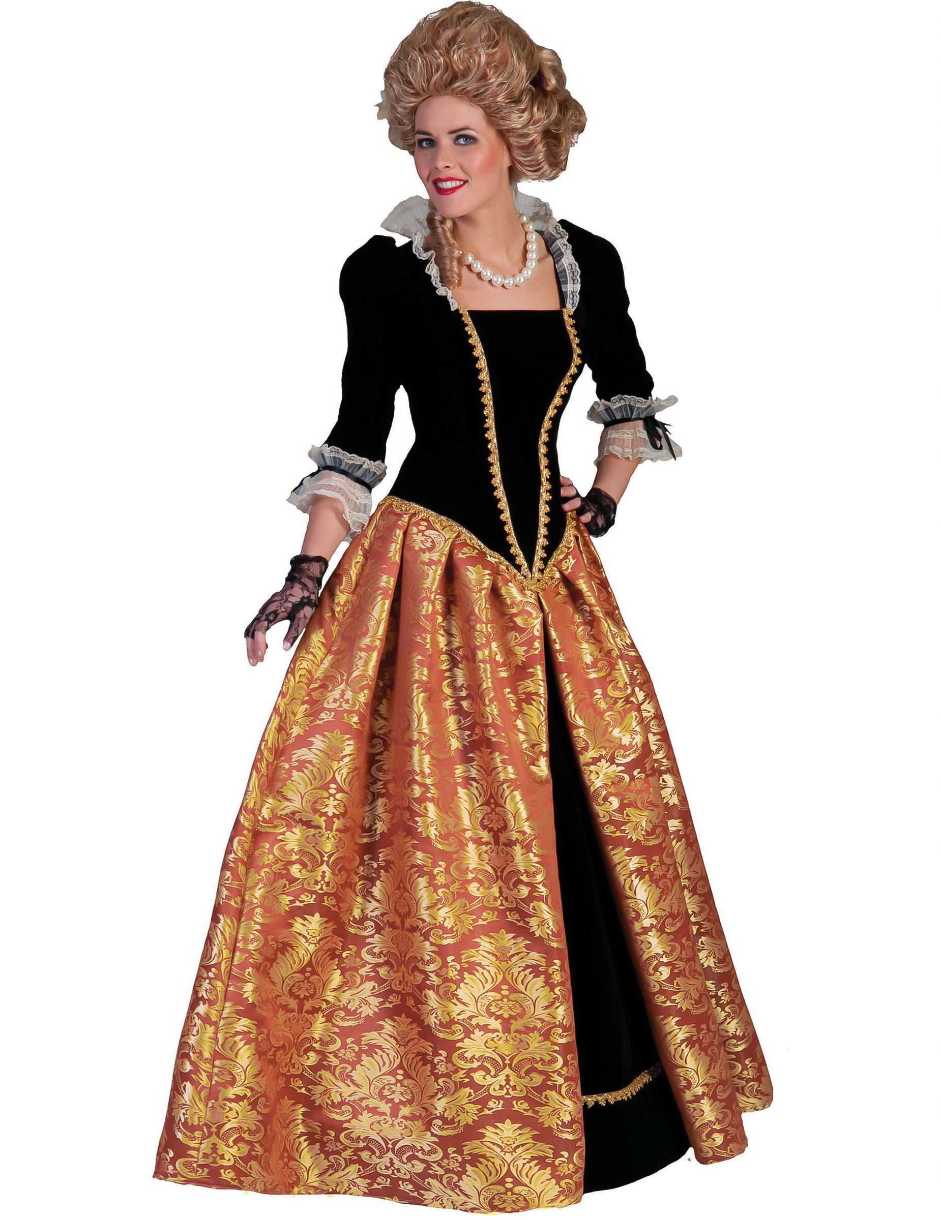 Kaiserin-Damenkostüm im Barock-Stil bunt Kaiserin-Damenkostüm im Barock-Stil bunt von ESPA
