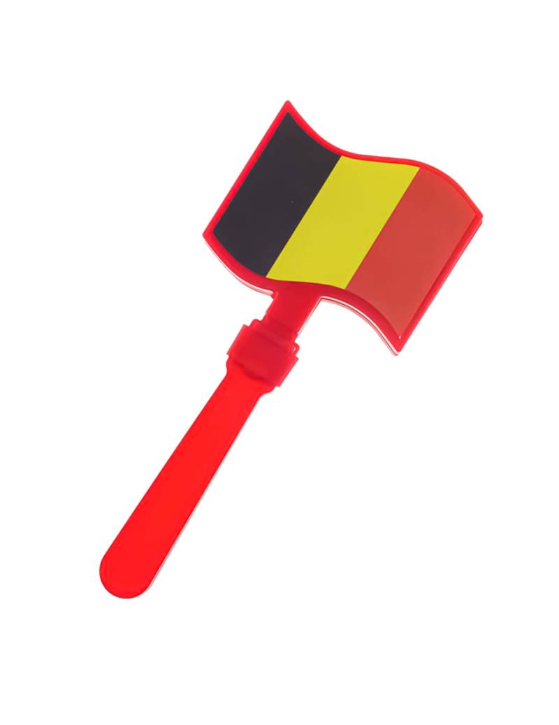 Klatschstab Fanartikel Belgien Lauter Anfeuerungsstab in Schwarz Gelb Rot von ESPA