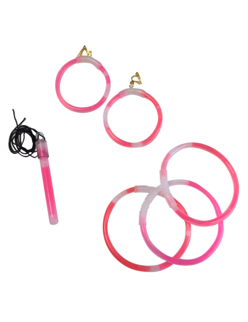 Knicklichter Schmuck Set 5-teilig rosa Knicklichter Schmuck Set 5-teilig rosa von ESPA