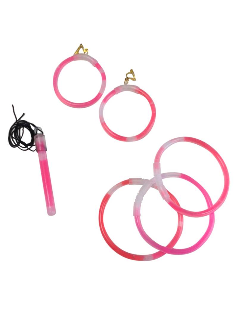 Knicklichter Schmuck Set 5-teilig rosa von ESPA