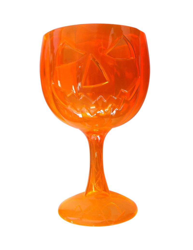 Kürbis-Kelch Halloween-Partydeko orange 18cm von ESPA