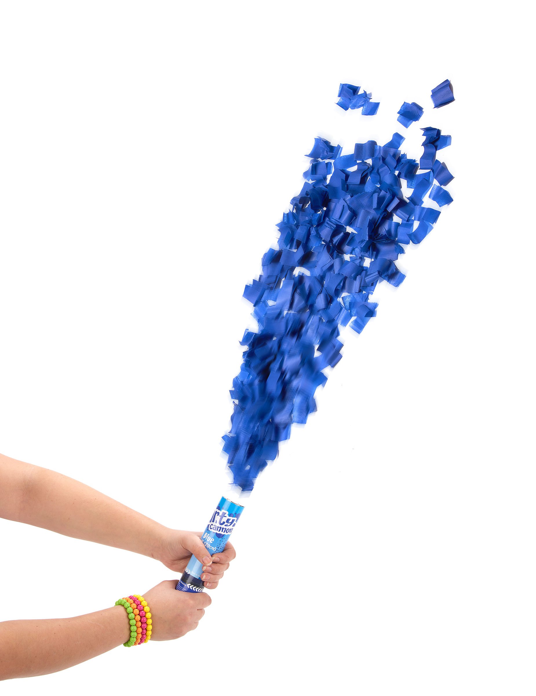 Kurze Fetzen Konfettikanone Party Bombe blau Kurze Fetzen Konfettikanone Party Bombe blau von ESPA