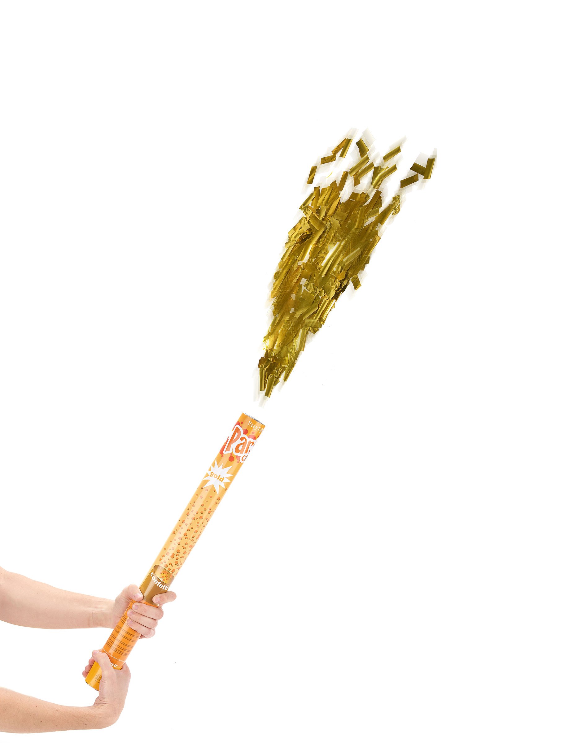 Lange Fetzen Konfettikanone Party Bombe gold Lange Fetzen Konfettikanone Party Bombe gold von ESPA