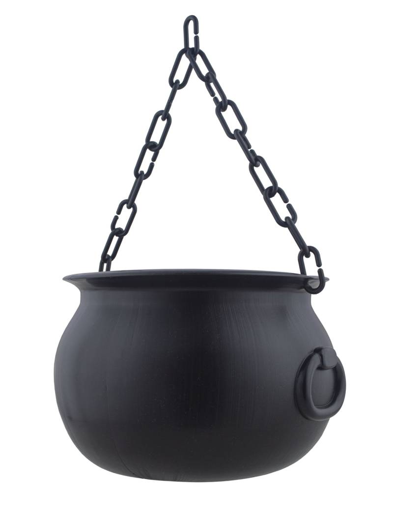 Magischer Hexenkessel Hängedeko mit Kette schwarz 14cm von ESPA