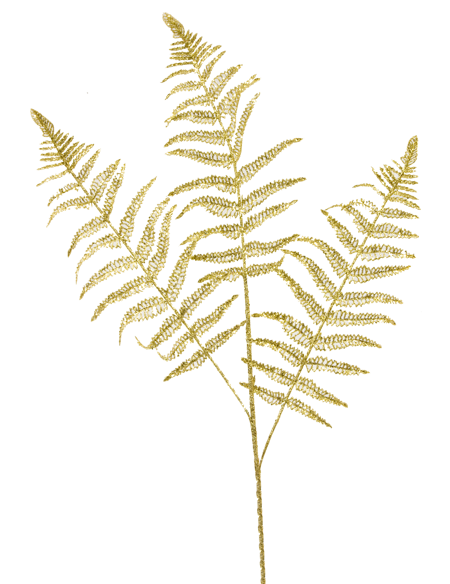Kunst-Farn Deko golden 77 cm Kunst-Farn Deko golden 77 cm von HOBI
