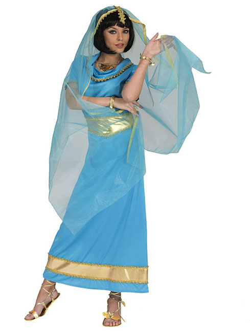 Orient-Prinzessin - Damenkostüm - Hellblau mit Gold von ESPA