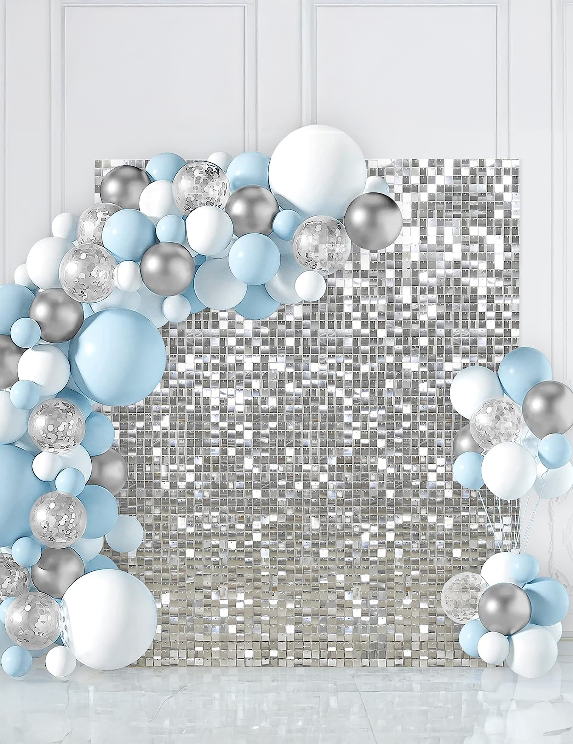 Partydeko Wandpanel 30 x 30 cm glitzer Partydeko Wandpanel 30 x 30 cm glitzer von ESPA