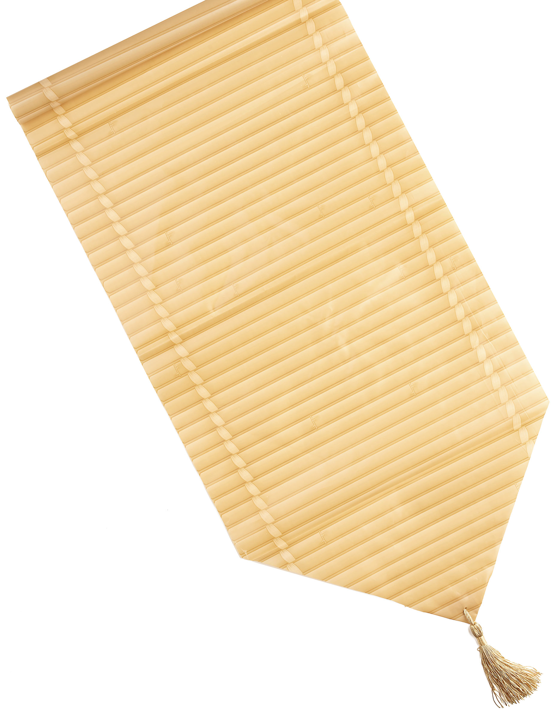 Tischläufer Bambuseffekt beigefarben 28x150cm Tischläufer Bambuseffekt beigefarben 28x150cm von ESPA