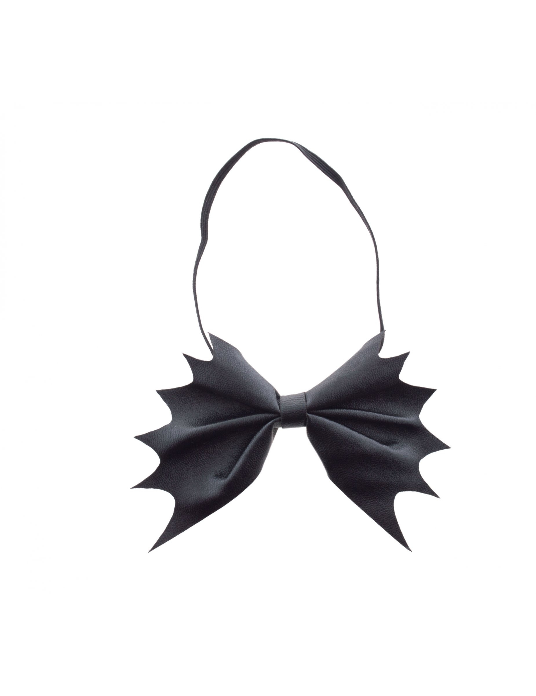 Todschicke Fledermausfliege für Erwachsene Halloween-Accessoire schwarz Todschicke Fledermausfliege für Erwachsene Halloween-Accessoire schwarz von ESPA