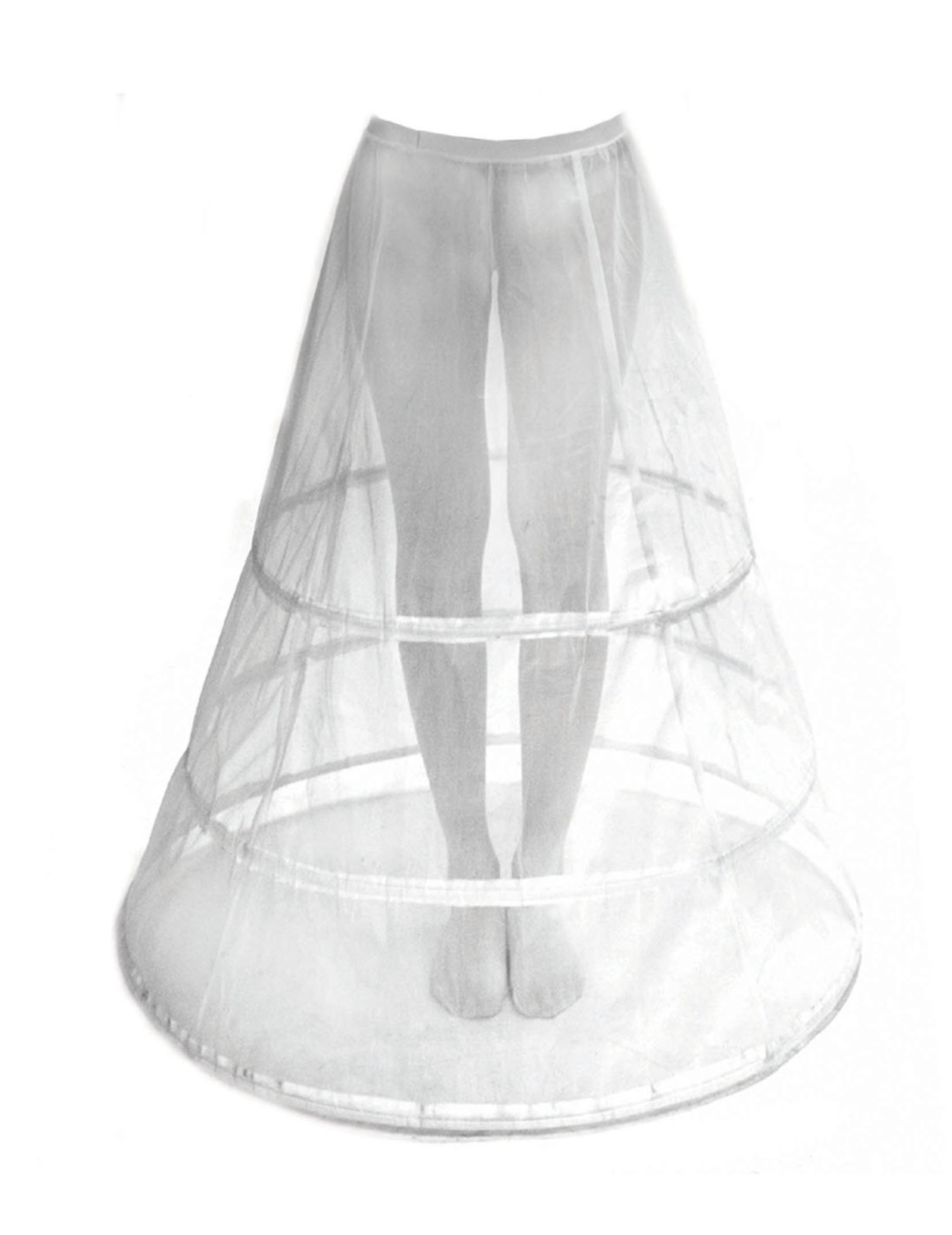 Voluminöser Petticoat für Erwachsene weiss Voluminöser Petticoat für Erwachsene weiss von ESPA