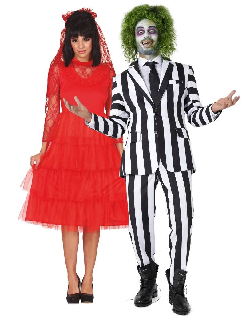 Beetlejuice Brautpaar rot von BCI
