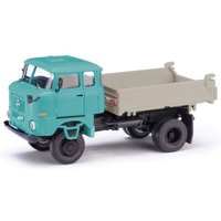 BUSCH 95287 H0 ESPEWE: IFA W50 LA/3SK (Dreiseitenkipper), Speditionskabine, Blaugrau von ESPEWE