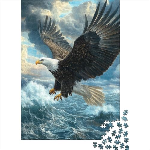 Adler Puzzles 1000 Teile Schwer Puzzle Spielzeug Pädagogisches Spiel Impossible Herausforderung Spielzeug Für Erwachsene Und Kinder in Bewährter 1000pcs (75x50cm) von ESPLJQRYX