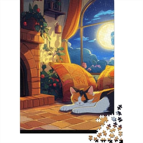 Gemütliches Häuschen Puzzle 1000 Teile Schwer Puzzle Spielzeug Pädagogisches Spiel Impossible Herausforderungsspielzeug Für Erwachsene Und Kinder in Bewährter 1000pcs (75x50cm) von ESPLJQRYX