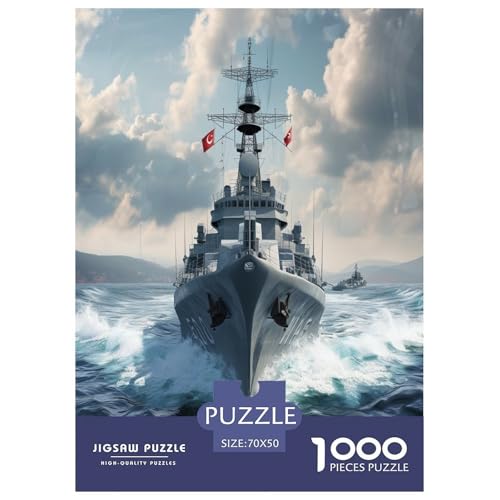 Kriegsschiff Puzzle 1000-teilige Schwer Puzzle Spielzeug Pädagogisches Spiel Impossible Herausforderungsspielzeug Für Erwachsene Kinder 70x50cm/1000pcs Kriegsschiff Puzzle 1000-teilige Schwer Puzzle Spielzeug Pädagogisches Spiel Impossible Herausforderungsspielzeug Für Erwachsene Kinder 70x50cm/1000pcs von ESPLJQRYX