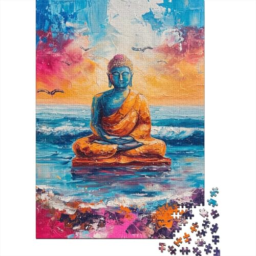 Künstlerische Buddha Statuen Puzzle 1000 Teile Puzzles Für Erwachsene Klassische Puzzles 1000 Teile Erwachsene Puzzlespiel Erwachsene 1000 Teile Erwachsenen Puzzlespiel Puzzel 1000pcs (75x50cm) von ESPLJQRYX