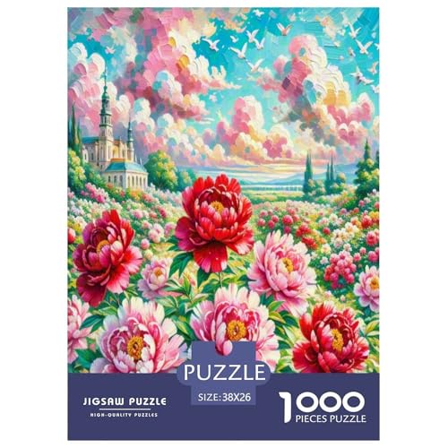 Peony Puzzles 1000 Teile Schwer Puzzle Spielzeug Lernspiel Impossible Herausforderungsspielzeug Für Erwachsene Und Kinder Ab 14 Jahren 38x26cm/1000pcs Peony Puzzles 1000 Teile Schwer Puzzle Spielzeug Lernspiel Impossible Herausforderungsspielzeug Für Erwachsene Und Kinder Ab 14 Jahren 38x26cm/1000pcs von ESPLJQRYX
