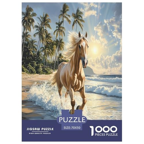 Pferd Puzzle 1000-teilige Schwer Puzzle Spielzeug Lernspiel Impossible Herausforderungsspielzeug Für Erwachsene Kinder 70x50cm/1000pcs Pferd Puzzle 1000-teilige Schwer Puzzle Spielzeug Lernspiel Impossible Herausforderungsspielzeug Für Erwachsene Kinder 70x50cm/1000pcs von ESPLJQRYX