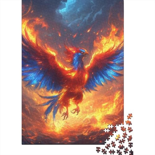 Phoenix Puzzles 1000 Teile Schwer Puzzle Spielzeug Pädagogisches Spiel Impossible Herausforderung Spielzeug Für Erwachsene Kinder 1000pcs (75x50cm) von ESPLJQRYX