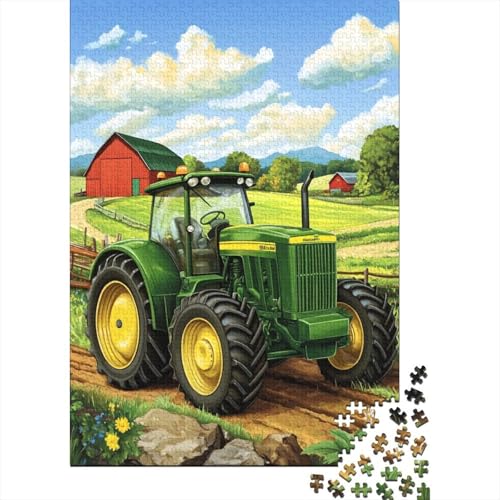 Traktor Puzzles 1000 Teile Schwer Puzzle Spielzeug Lernspiel Impossible Herausforderung Spielzeug Für Erwachsene Und Kinder Ab 14 Jahren 1000pcs (75x50cm) von ESPLJQRYX