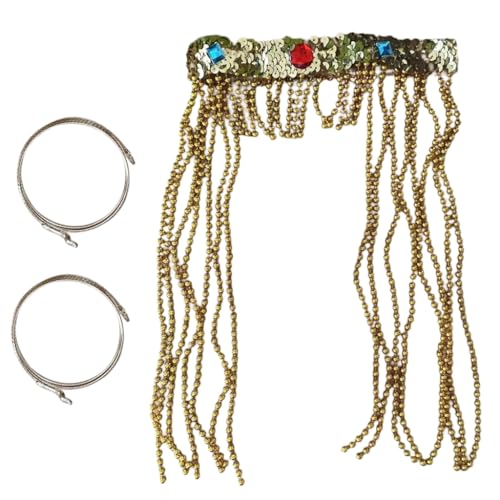 ESTCNK Ägyptischer Haarreif für Erwachsene, Cosplay, Schlangenform, Halloween, Party, Haarband ESTCNK Ägyptischer Haarreif für Erwachsene, Cosplay, Schlangenform, Halloween, Party, Haarband von ESTCNK