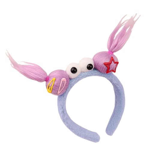 ESTCNK Bunte Zopf-Haarbänder für Mädchen, Cartoon-Clown, für Fotostudios, Foto-Requisiten ESTCNK Bunte Zopf-Haarbänder für Mädchen, Cartoon-Clown, für Fotostudios, Foto-Requisiten von ESTCNK