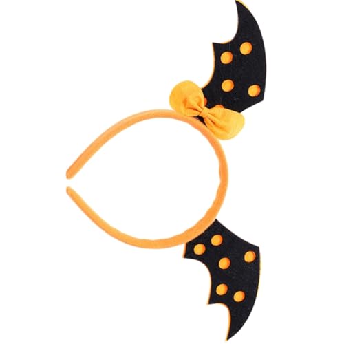 ESTCNK Gothic Flügel / Totenkopf Form Stirnband Kinder Halloween Cosplay Party Haarreifen von ESTCNK