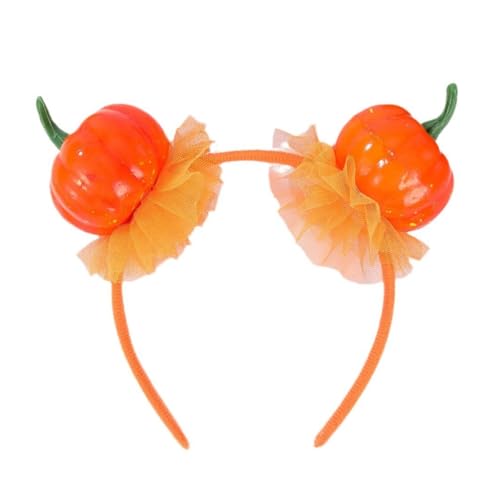 ESTCNK Halloween Party Haarband Kürbis Stirnband Cosplay Kostüm Kopfschmuck Familientreffen Themenparty Requisiten Kopfbedeckung ESTCNK Halloween Party Haarband Kürbis Stirnband Cosplay Kostüm Kopfschmuck Familientreffen Themenparty Requisiten Kopfbedeckung von ESTCNK