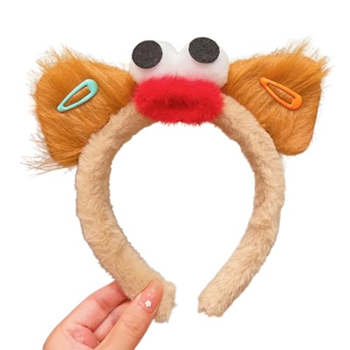 ESTCNK Lustiges Plüsch-Stirnband mit Wurstmund, niedlicher Cartoon-Haarreif, für Kinder, schöne Kopfbedeckung ESTCNK Lustiges Plüsch-Stirnband mit Wurstmund, niedlicher Cartoon-Haarreif, für Kinder, schöne Kopfbedeckung von ESTCNK