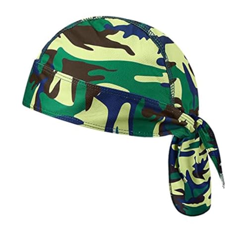 ESTCNK Modischer Turban-Piratenhut für Erwachsene, Teenager, verstellbar, universal, Kopftuch von ESTCNK