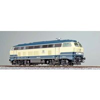 ESU 31011 H0 Diesellok BR 218 320 ozeanblau/beige Sound Rauch, AC/DC, DB, Ep. IV ESU 31011 H0 Diesellok BR 218 320 ozeanblau/beige Sound Rauch, AC/DC, DB, Ep. IV von ESU