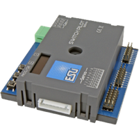 ESU 51832 SwitchPilot 3 Servo, 8-fach Servodecoder, DCC/MM, OLED, mit RC-Feedback, updatefähig, RETAIL verpackt ESU 51832 SwitchPilot 3 Servo, 8-fach Servodecoder, DCC/MM, OLED, mit RC-Feedback, updatefähig, RETAIL verpackt von ESU
