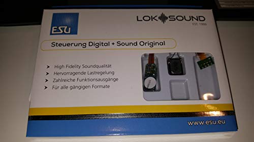 ESU 58814 Lok Sound 5 Micro 8pin NEM65 mit Lautsprecher 11x15mm von Guoml