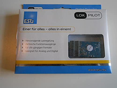 ESU 59315 LokPilot 5 L DCC/MM/SX/M4, Stiftleiste mit Adapter, Spurweit von ESU