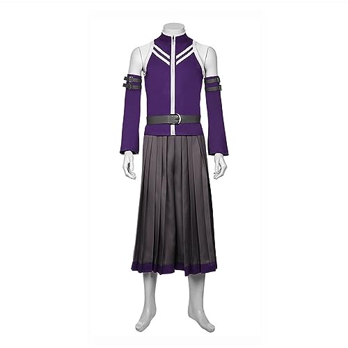 ESUKAR Gray Fullbuster Cosplay Kostüm Anime Outfit Halloween Uniform Komplettset,Purple-M von ESUKAR