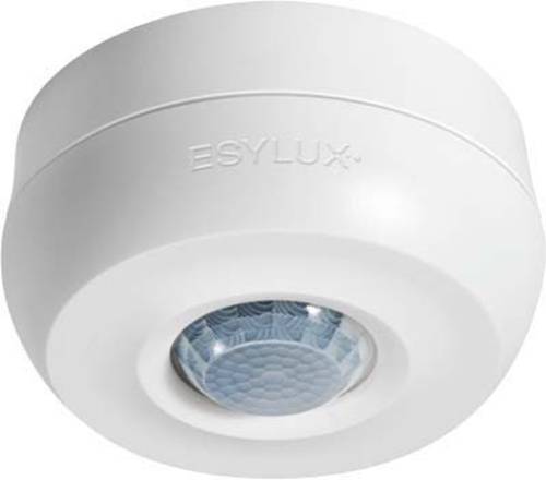ESYLUX EB10430473 Aufputz Decken-Präsenzmelder 360° Weiß IP40 von ESYLUX